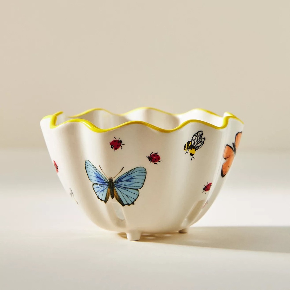 Anthropologie BRAND NEW, Abelle Berry Basket